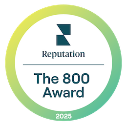 The 800 Award logo